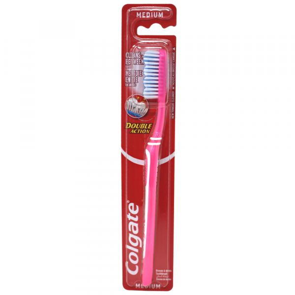 Colgate Toothbrush Double Action Medium 12ct